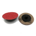 2inch round red abrasive quick change disc/ surface conditioning sanding disc